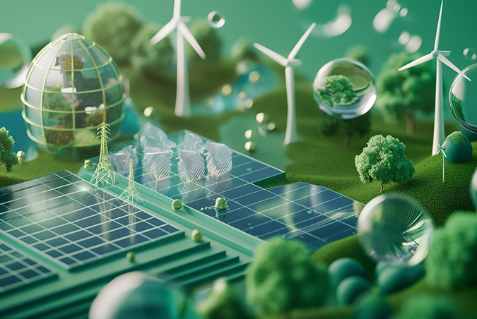 绿色建材产业 概念图 裁剪